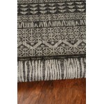 Provo Charcoal Tribe 5'3" x 7'7" Rug