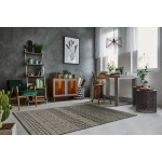 Provo Charcoal Tribe 5'3" x 7'7" Rug