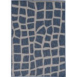 Provo Blue/Grey Bedrock 3'3" x 4'11" Rug