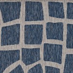 Provo Blue/Grey Bedrock 3'3" x 4'11" Rug