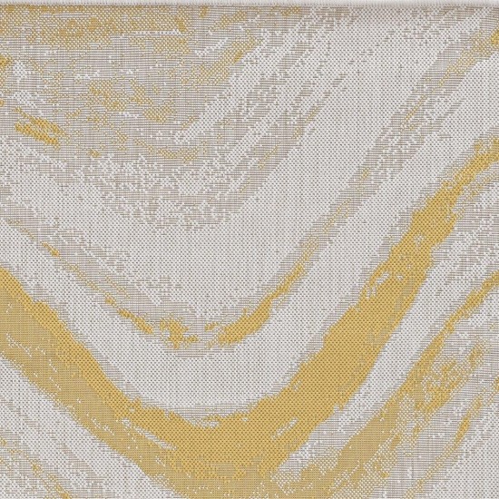 Provo Ivory/Gold Strokes 2’7” x 3’11” Rug