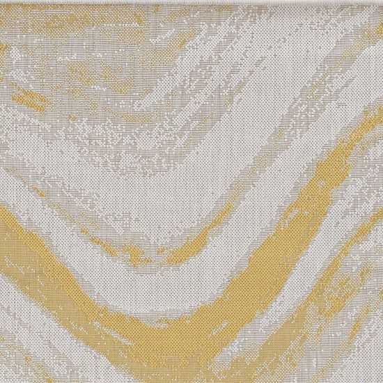 Provo Ivory/Gold Strokes 3'3" x 4'11" Rug