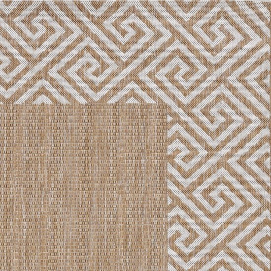 Provo Natural Greek Key 2’7” x 3’11” Rug