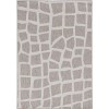 Provo Ivory/Grey Bedrock 2’7” x 3’11” Rug