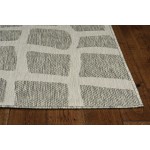 Provo Ivory/Grey Bedrock 2’7” x 3’11” Rug