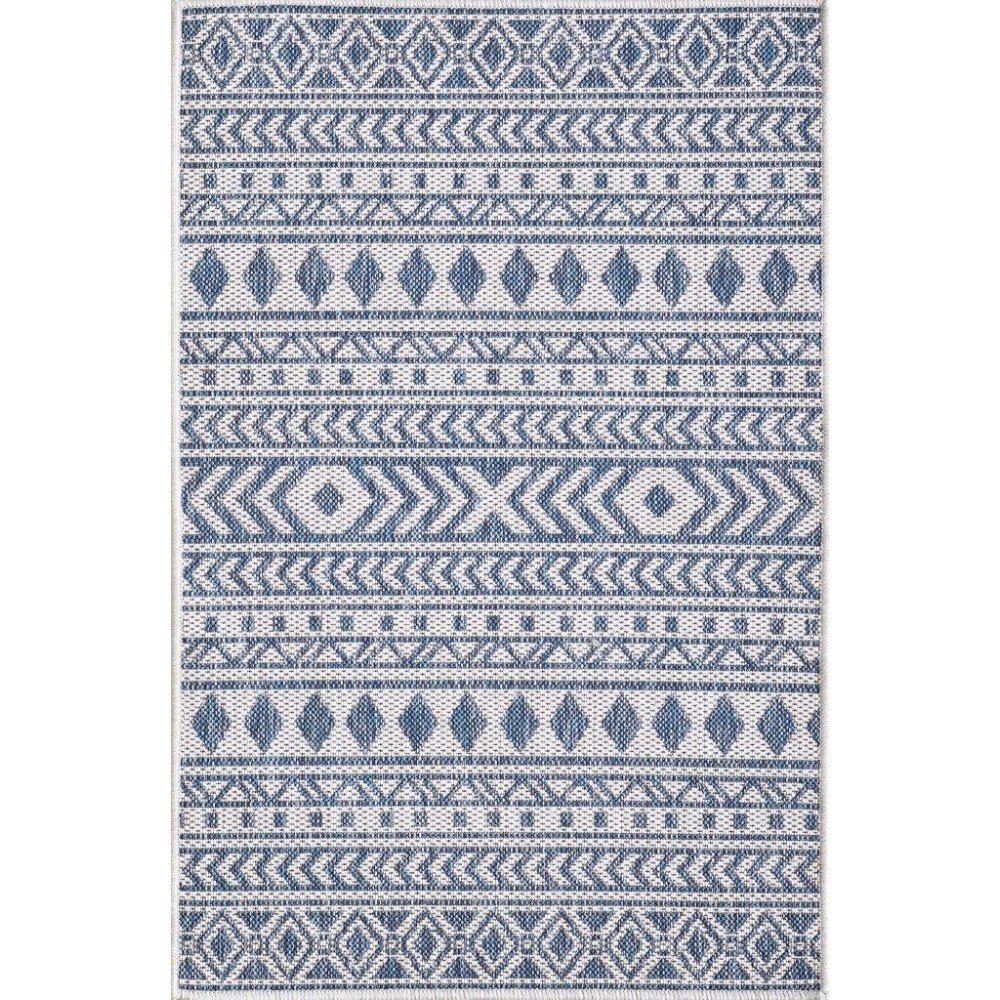 Provo Ivory/Blue Natura 2’7” x 3’11” Rug Provo Ivory/Blue Natura 2’7” x 3’11” Rug