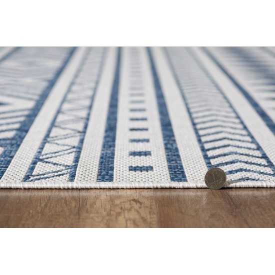 Provo Ivory/Blue Natura 2’7” x 3’11” Rug