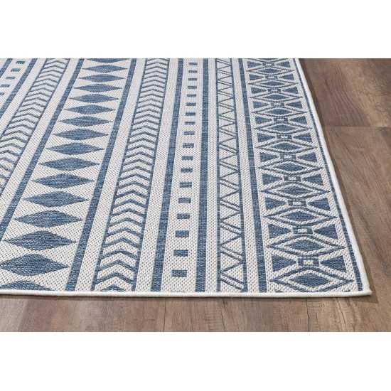 Provo Ivory/Blue Natura 2’7” x 3’11” Rug