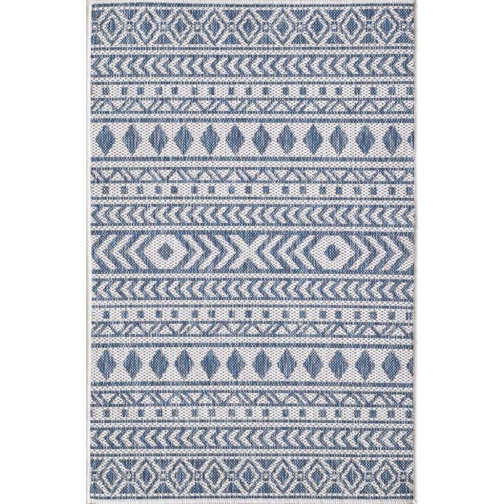 Provo Ivory/Blue Natura 3'3" x 4'11" Rug