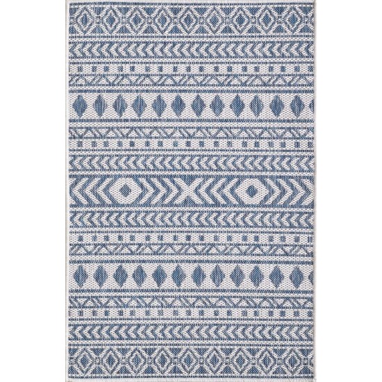 Provo Ivory/Blue Natura 5'3" x 7'7" Rug