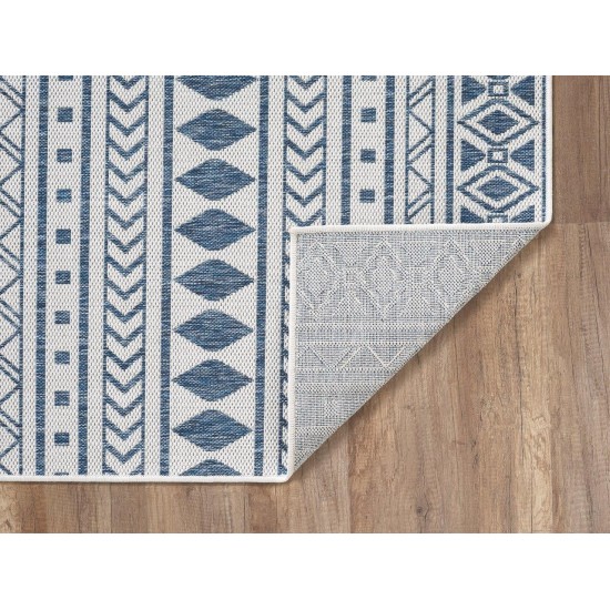 Provo Ivory/Blue Natura 5'3" x 7'7" Rug