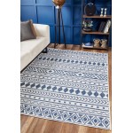 Provo Ivory/Blue Natura 5'3" x 7'7" Rug