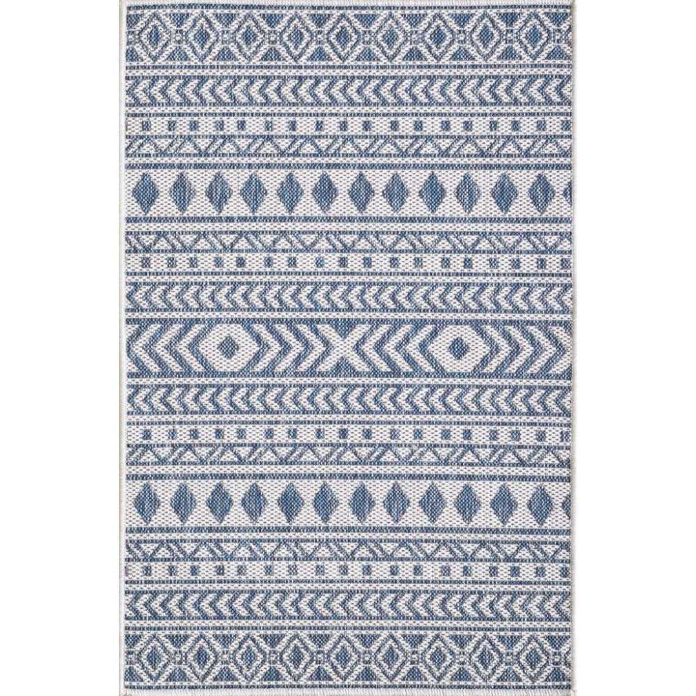 Provo Ivory/Blue Natura 7'10" x 10'10" Rug Provo Ivory/Blue Natura 7'10" x 10'10" Rug