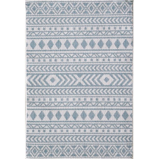 Provo Ivory/Aqua Natura 2’7” x 3’11” Rug