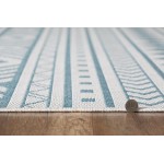 Provo Ivory/Aqua Natura 3'3" x 4'11" Rug