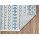 Provo Ivory/Aqua Natura 3'3" x 4'11" Rug