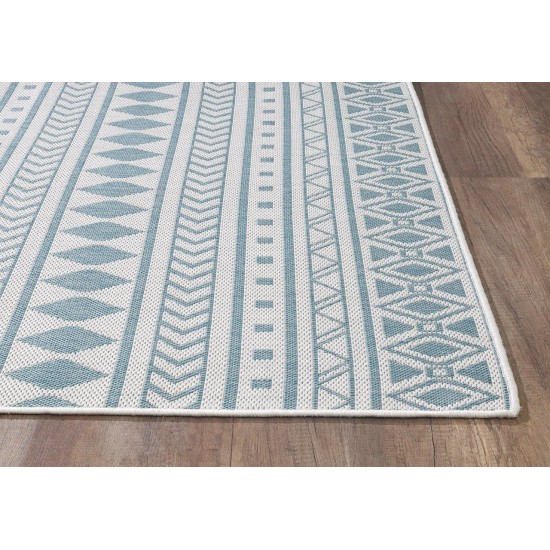 Provo Ivory/Aqua Natura 3'3" x 4'11" Rug