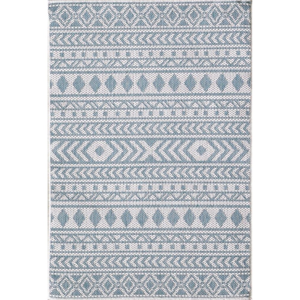 Provo Ivory/Aqua Natura 5'3" x 7'7" Rug