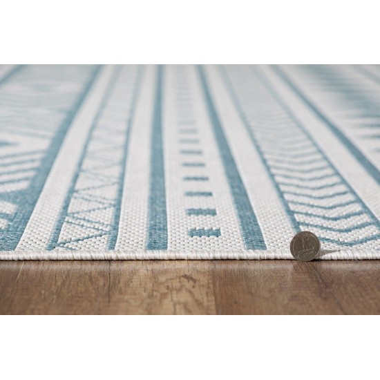 Provo Ivory/Aqua Natura 7'10" x 10'10" Rug