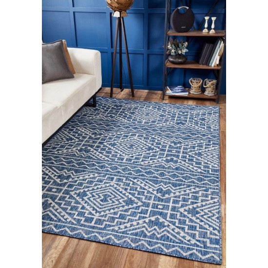 Provo Blue Quinn 2’7” x 3’11” Rug