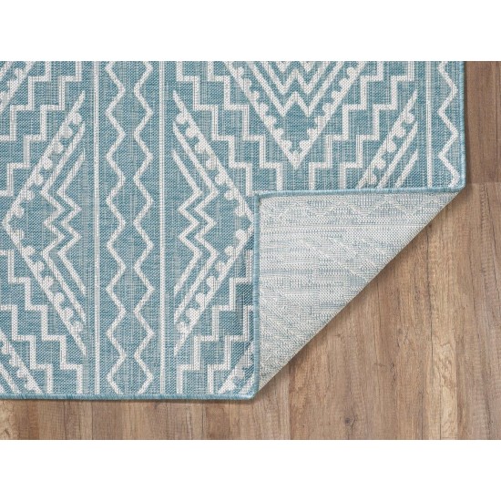 Provo Aqua Quinn 2’7” x 3’11” Rug
