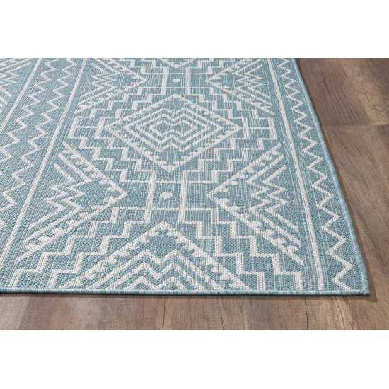 Provo Aqua Quinn 2’7” x 3’11” Rug