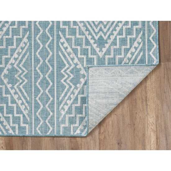 Provo Aqua Quinn 3'3" x 4'11" Rug