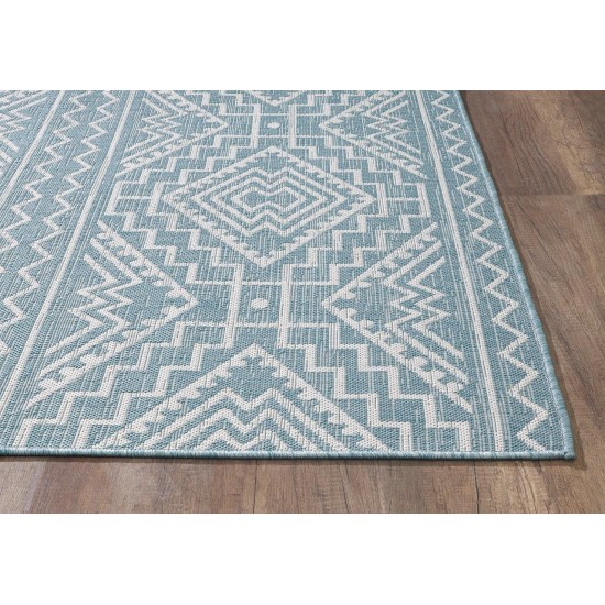 Provo Aqua Quinn 3'3" x 4'11" Rug