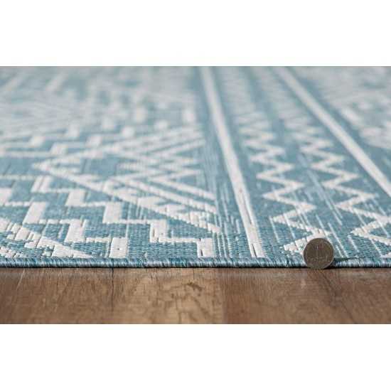 Provo Aqua Quinn 5'3" x 7'7" Rug