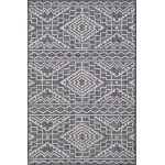 Provo Black Quinn 3'3" x 4'11" Rug