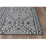 Provo Black Quinn 3'3" x 4'11" Rug