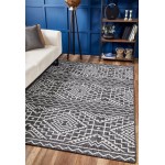 Provo Black Quinn 3'3" x 4'11" Rug