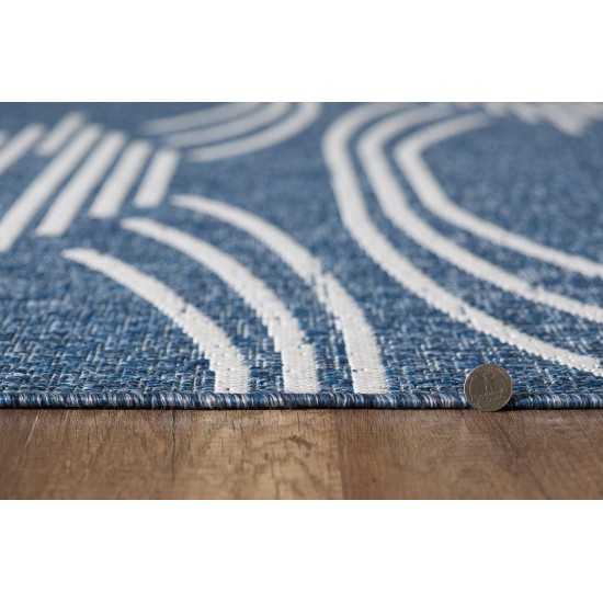 Provo Blue Contempo 2’7” x 3’11” Rug