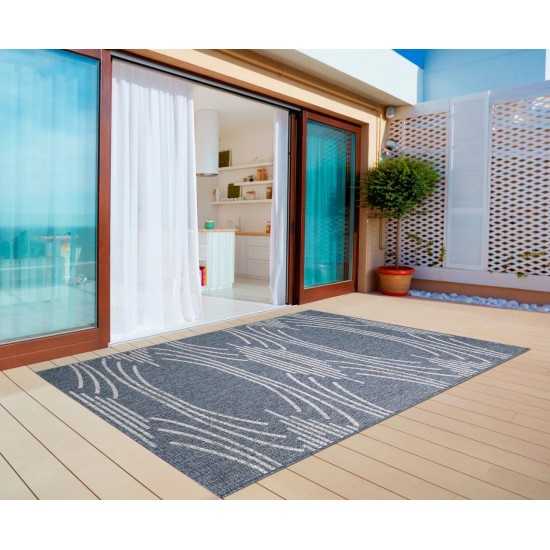 Provo Blue Contempo 5'3" x 7'7" Rug