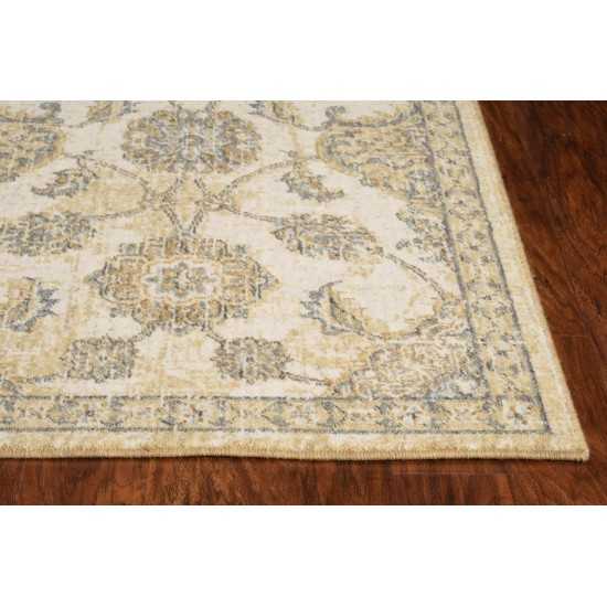 Ria Ivory Sand Sofia 2'3" x 7'6" Runner Rug