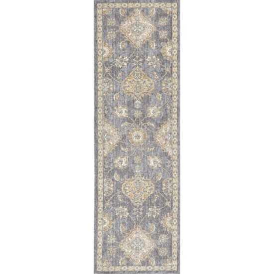 Ria Sage Green Sofia 2'3" x 7'6" Runner Rug