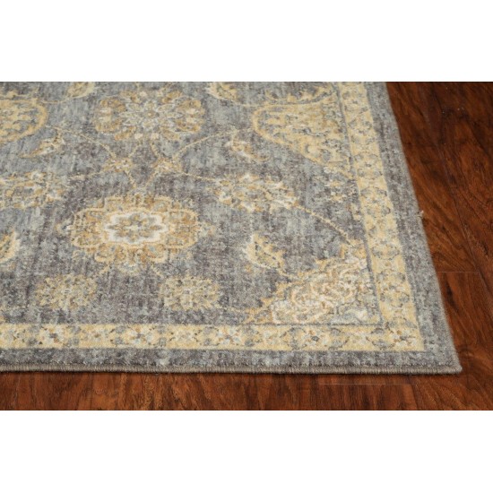 Ria Slate Grey Sofia 2'3" x 3'3" Rug