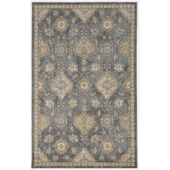 Ria Slate Grey Sofia 9' x 13" Rug