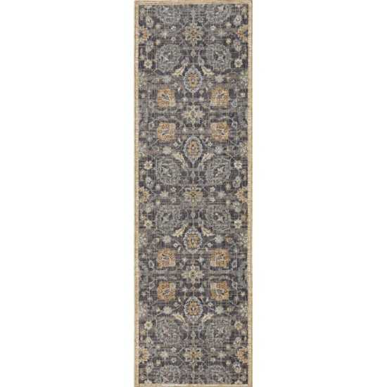 Ria Taupe Morris 2'3" x 7'6" Runner Rug