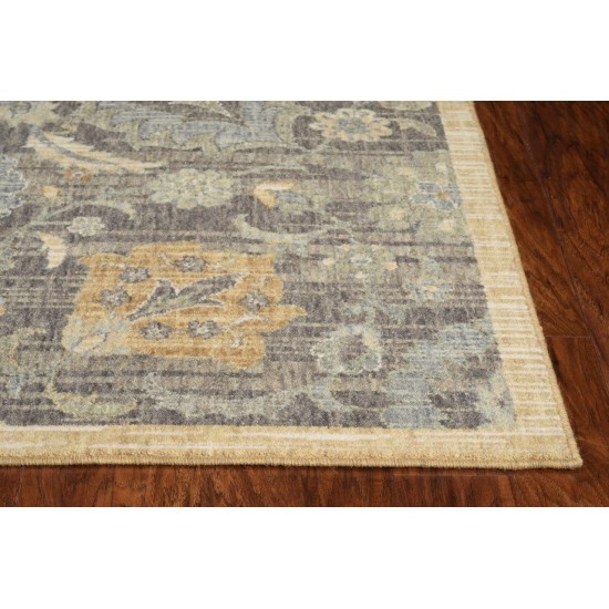 Ria Taupe Morris 2'3" x 7'6" Runner Rug