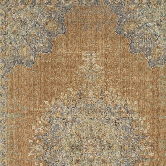 Ria Coffee Elegance 2'3" x 7'6" Runner Rug