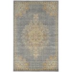 Ria Slate Grey Elegance 2'3" x 3'3" Rug