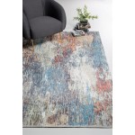 Roxy Blue/Red Mirage 5' x 7'6" Rug