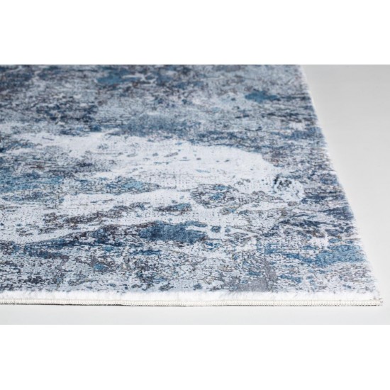 Roxy Grey/Blue Galaxy 5' x 7'6" Rug