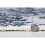 Roxy Grey/Blue Galaxy 5' x 7'6" Rug