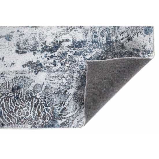 Roxy Grey/Blue Galaxy 7'6" x 10' Rug