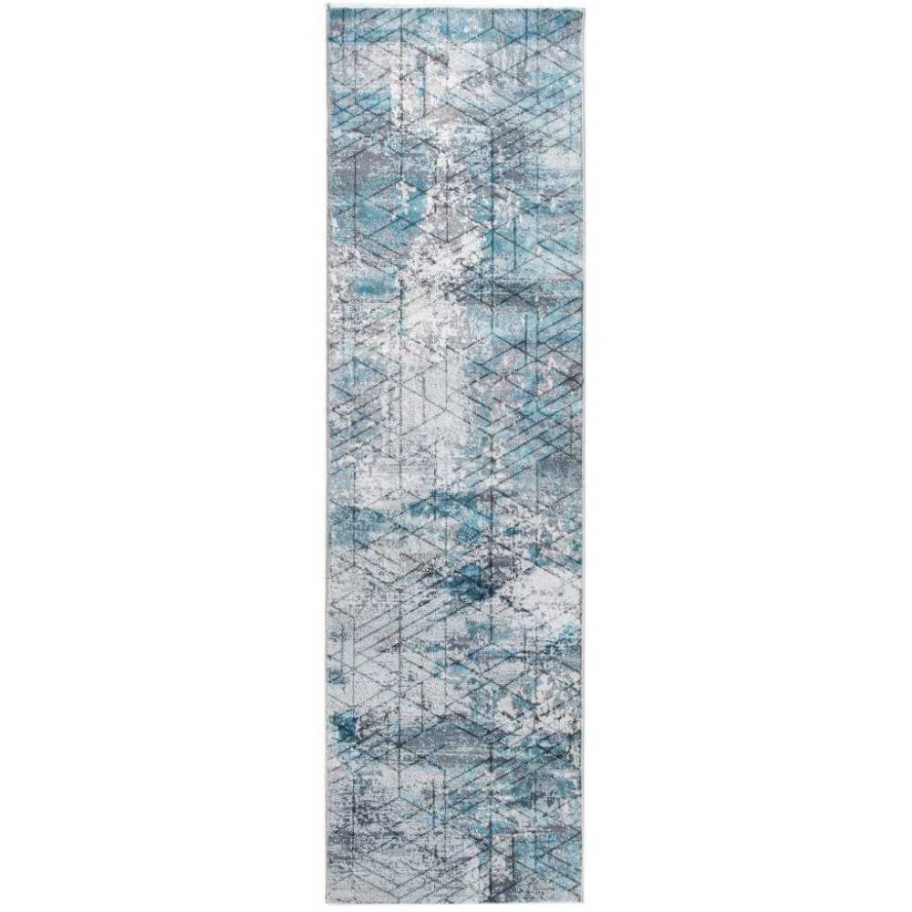 Roxy Blue/Grey Genesis 2' x 7' Runner Rug