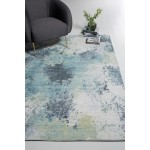 Roxy Blue/Yellow Nebula 2' x 7' Runner Rug