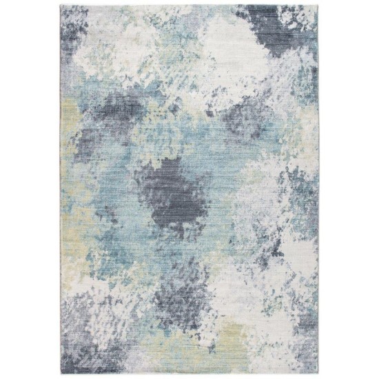 Roxy Blue/Yellow Nebula 5' x 7'6" Rug