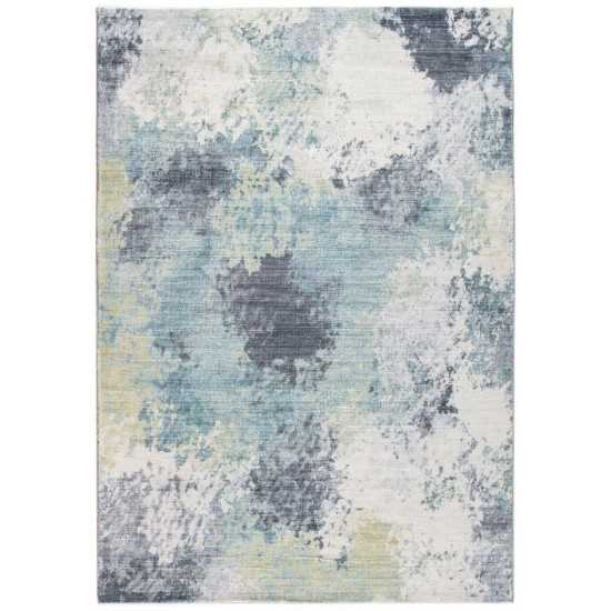 Roxy Blue/Yellow Nebula 6' x 9' Rug